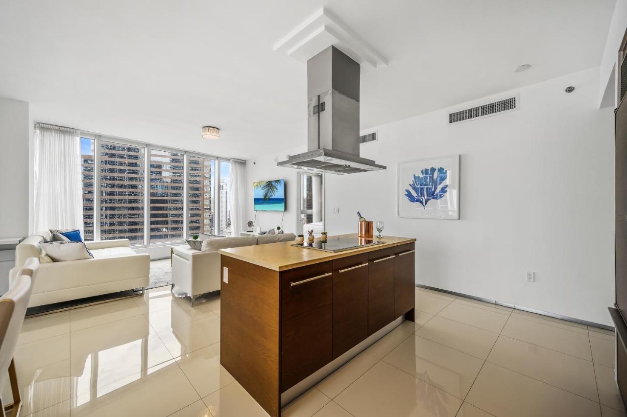 Vakantiehuis Breathtaking Ocean View Unit Icon Brickell W Miami