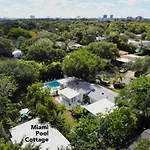 Miami Pool Cottage, Tropical Garden Paradise