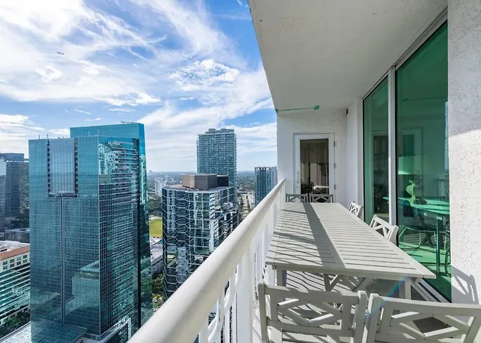 4Br Penthouse With Oceanview At Brickell, Free Parking