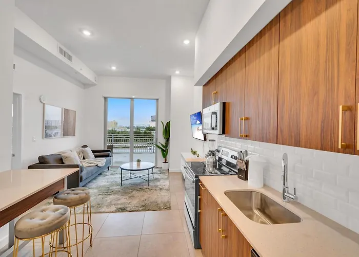 Modern Unit In Downtown Miami With Free Parking