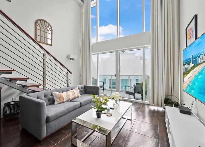 Amazing Loft Style 1 Bedroom In Brickell Miami