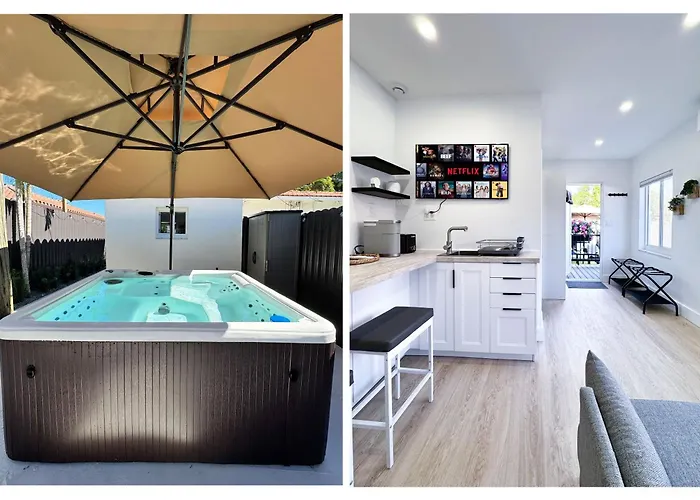 Studio With Office Space And Hot Tub