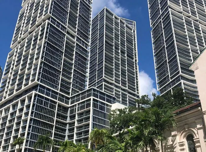 44 Floor views @ THE W - Miami Brickell +GYM+SPA