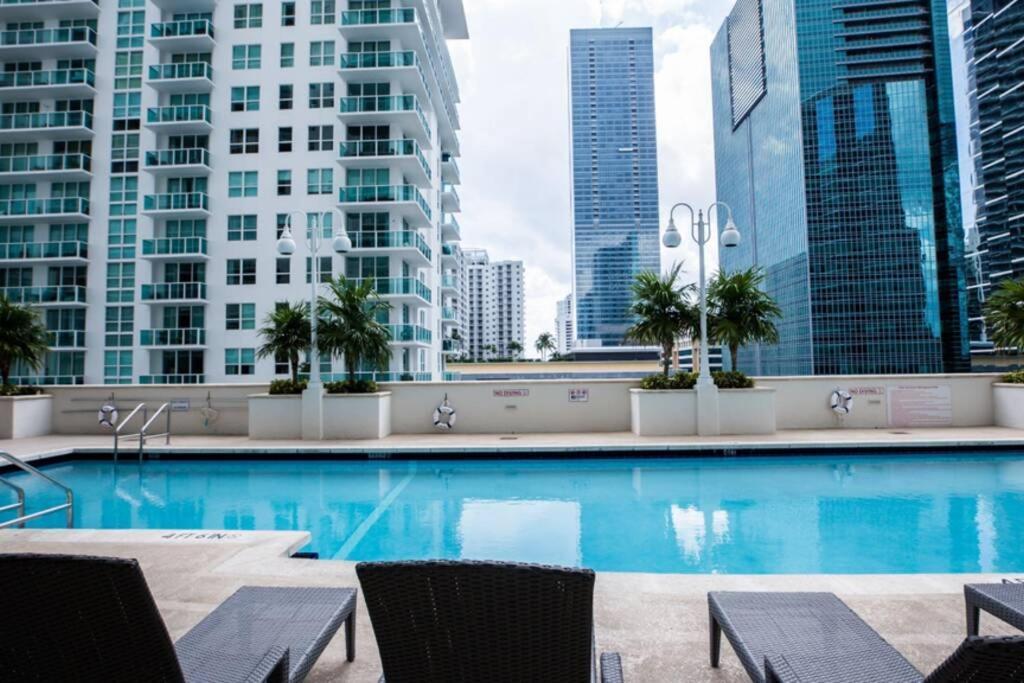 Comfy Studio 2 Queen Beds At Brickell, Free Parking * Miami