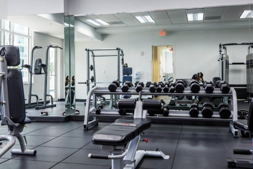 Comfy Studio 2 Queen Beds At Brickell, Free Parking Apartment Miami