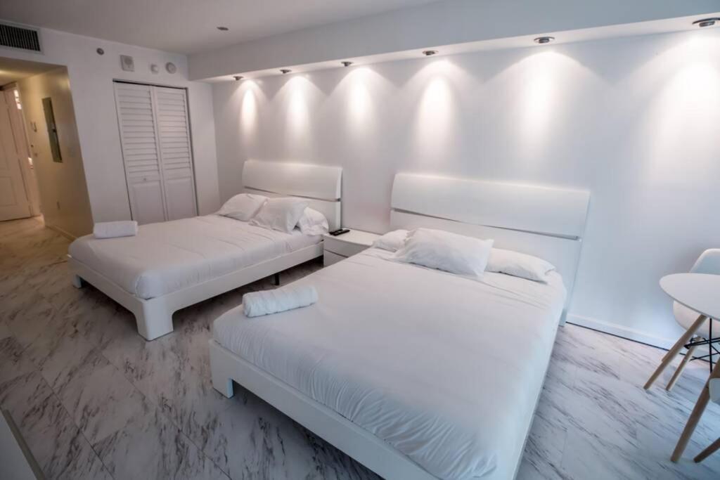 Comfy Studio 2 Queen Beds At Brickell, Free Parking