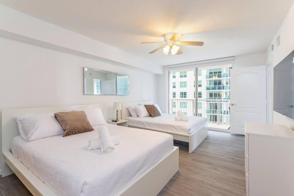 4br With Bay View At Brickell, Free Parking