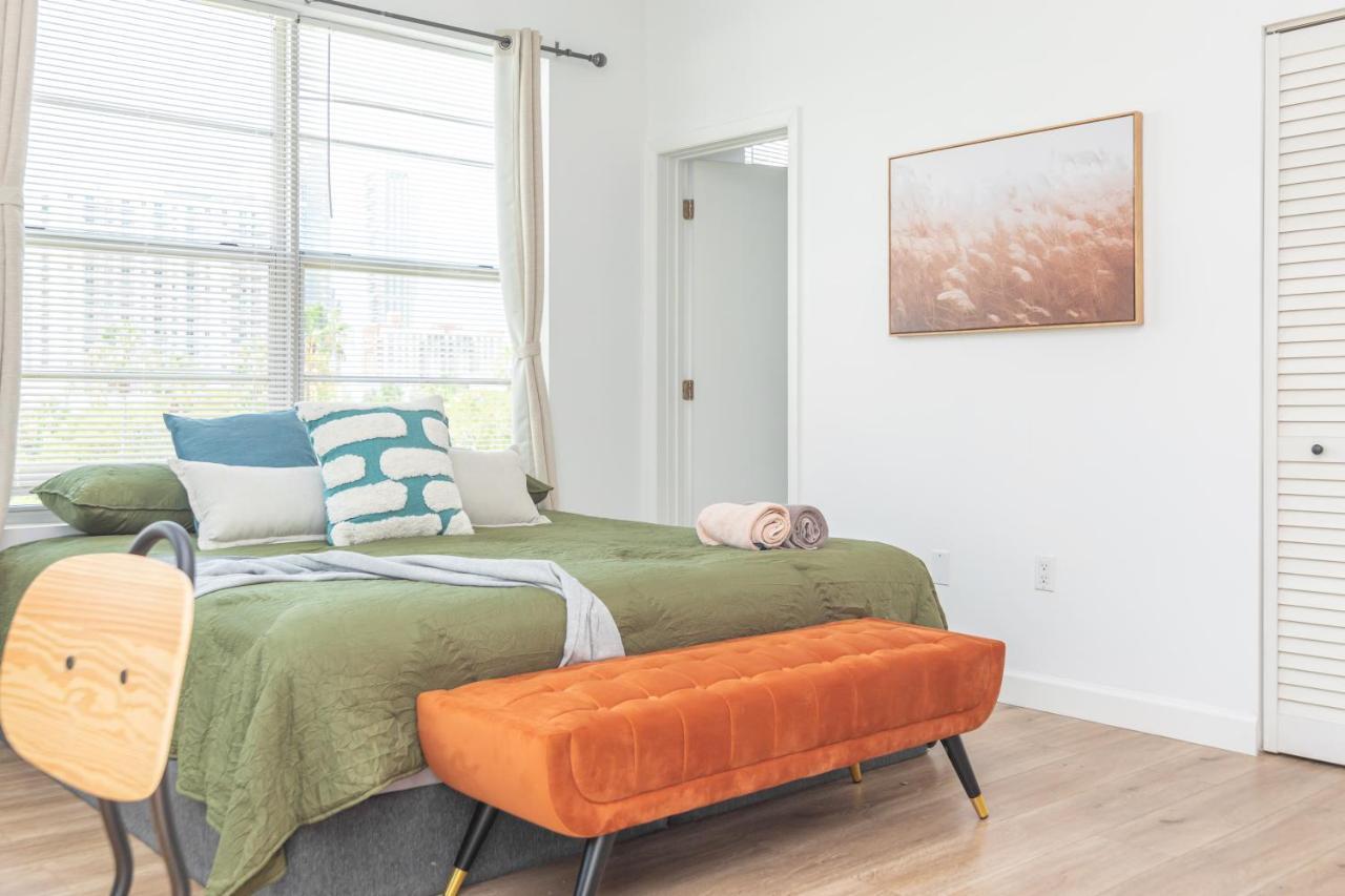 Downtown With Balcony - 5 Minutes From Wynwood & Port - Art District Near Beach Miami
