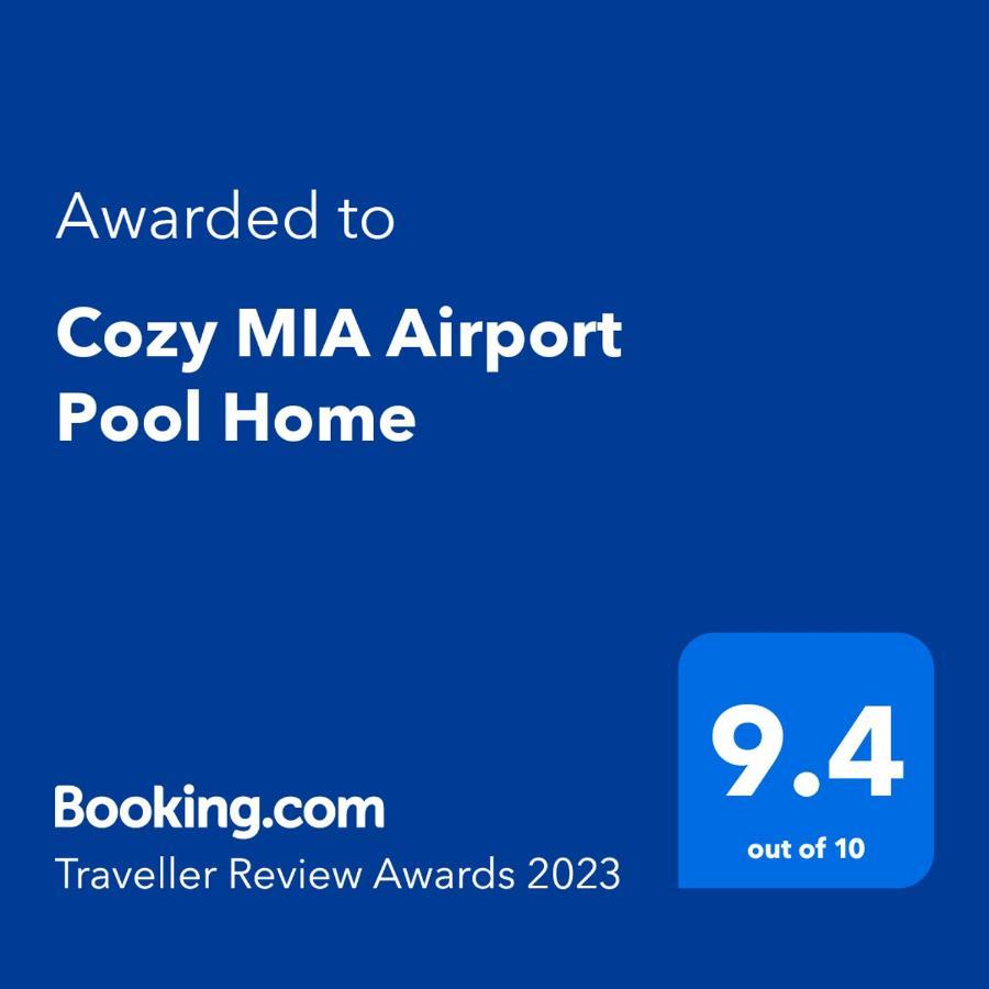 Cozy Mia Airport Pool Vakantiehuis Miami