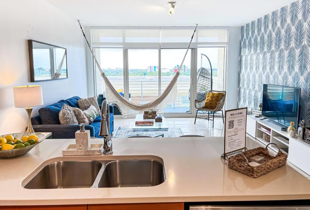 Palm Place Heart Of With Parking Pool And Gym Vakantiehuis Miami