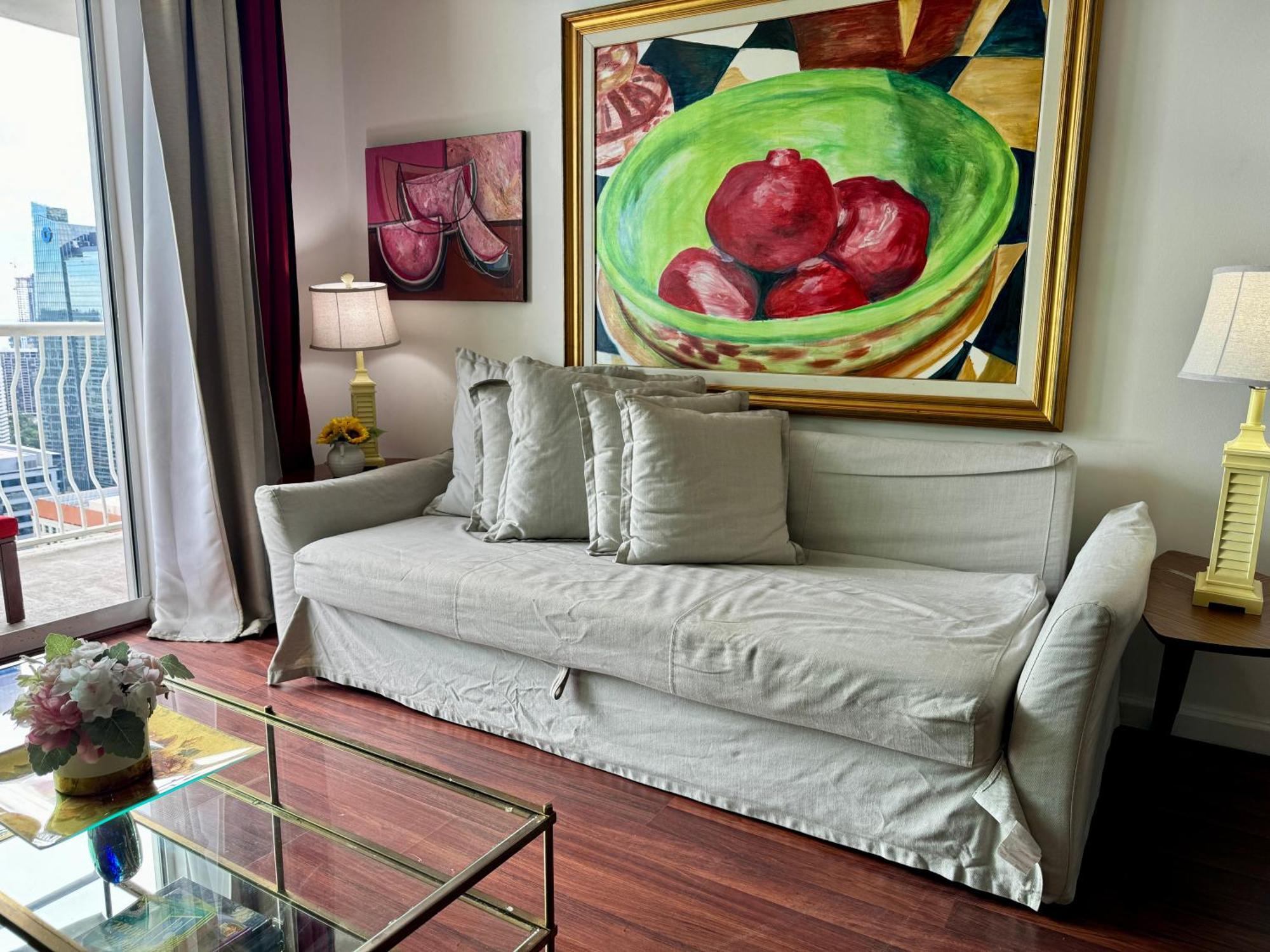 Brickell Unit, Amazing View, Balcony, Pool, 1 Free Parking