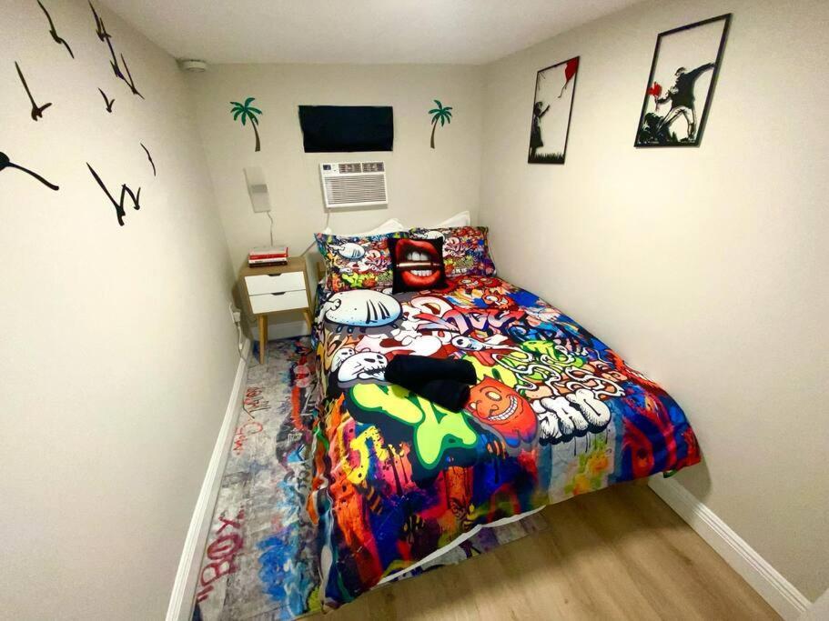 Vakantiehuis Unique Art Escape W/ Hottub, Arcade & Murals