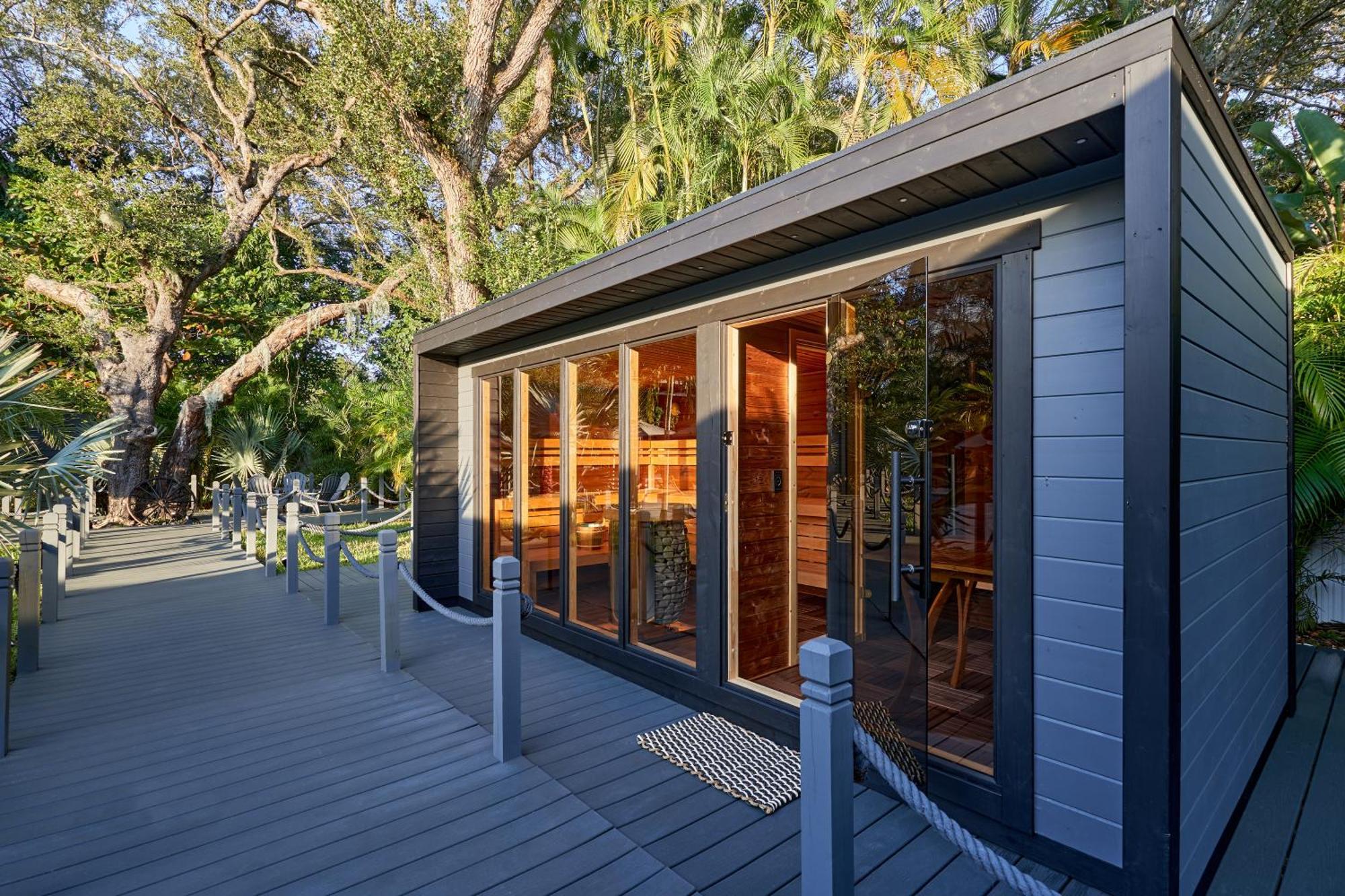 With Outdoor Sauna, Outdoor Bar And Pergola With Games * Miami