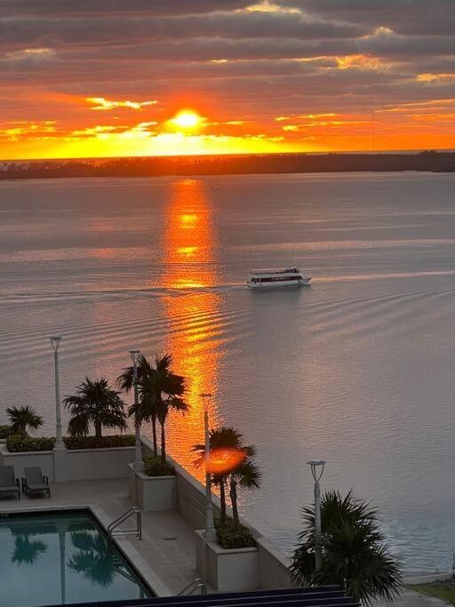Rooftop Pool With Water View Miami