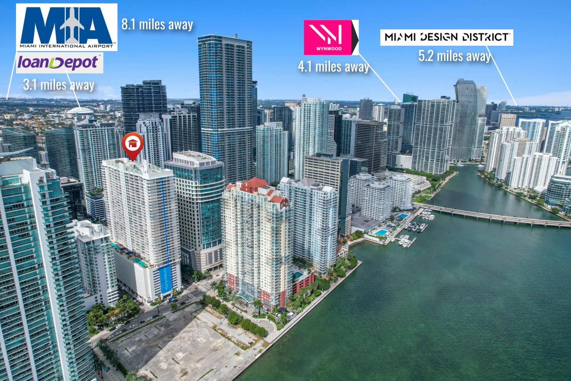 Zeus' Sanctuary Ocean View In Brickell Holiday home