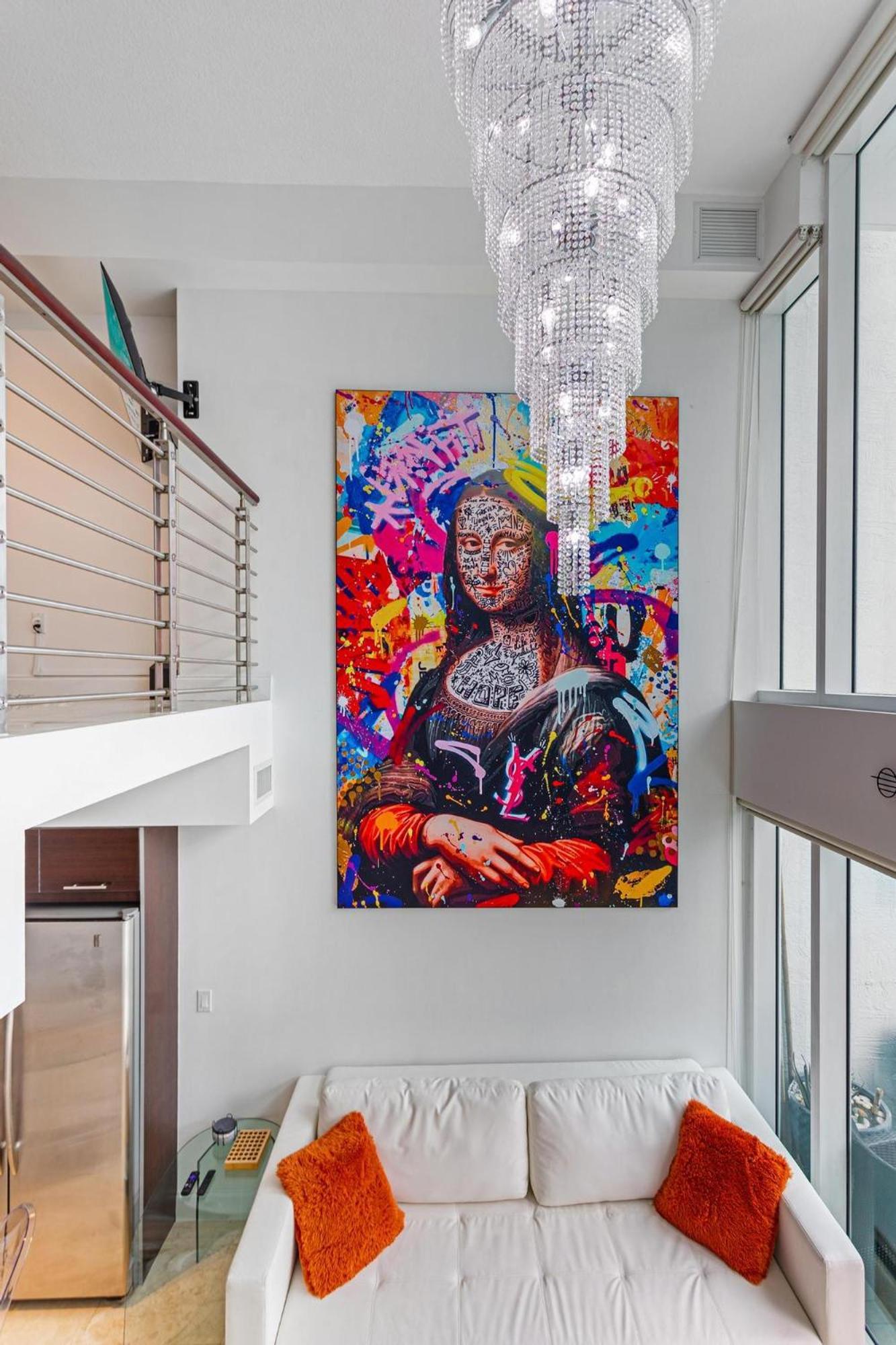 Luxury Mona Lisa Loft, Center Of Brickell * Miami