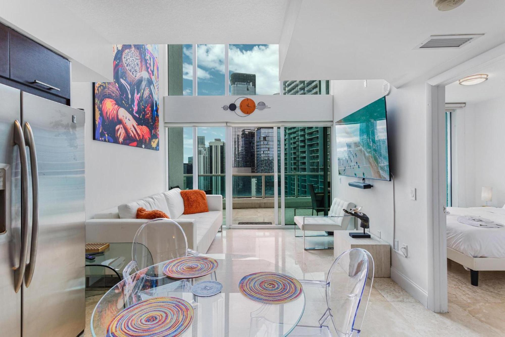 Luxury Mona Lisa Loft, Center Of Brickell Appartement Miami