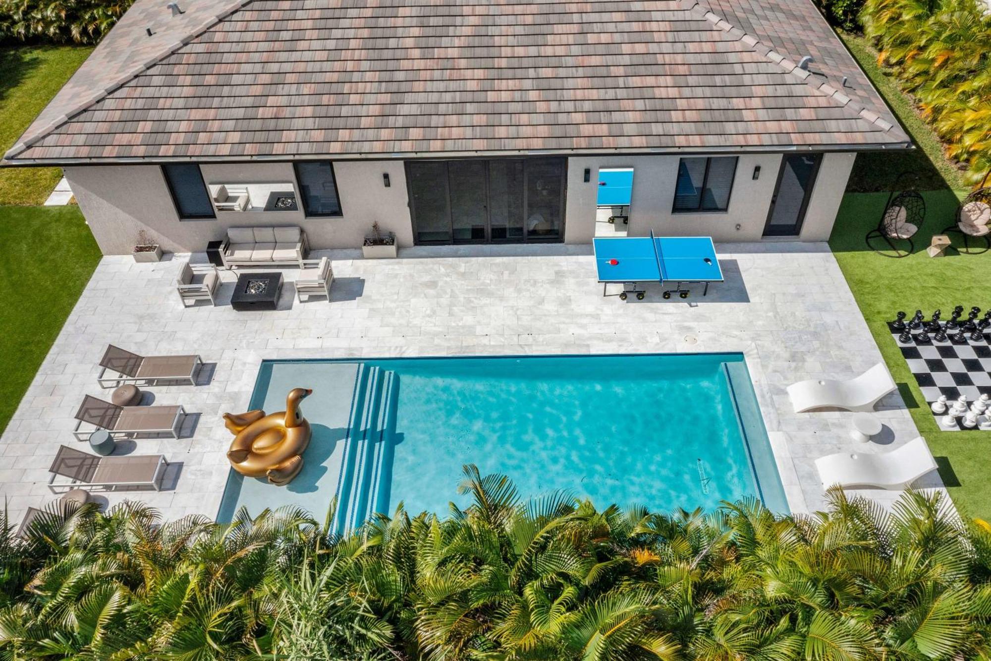 Luxury Amara W/heated Pool/sauna/gym/bbq Miami