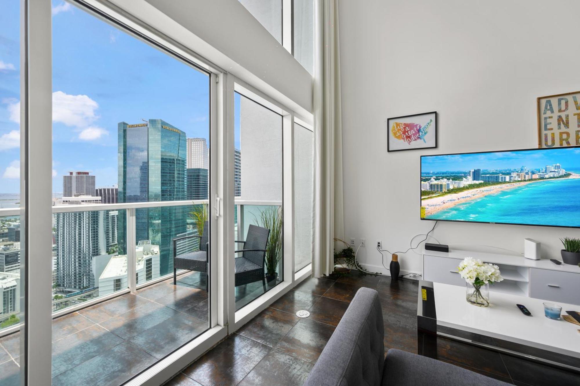 Amazing Loft Style 1 Bedroom In Brickell Holiday home