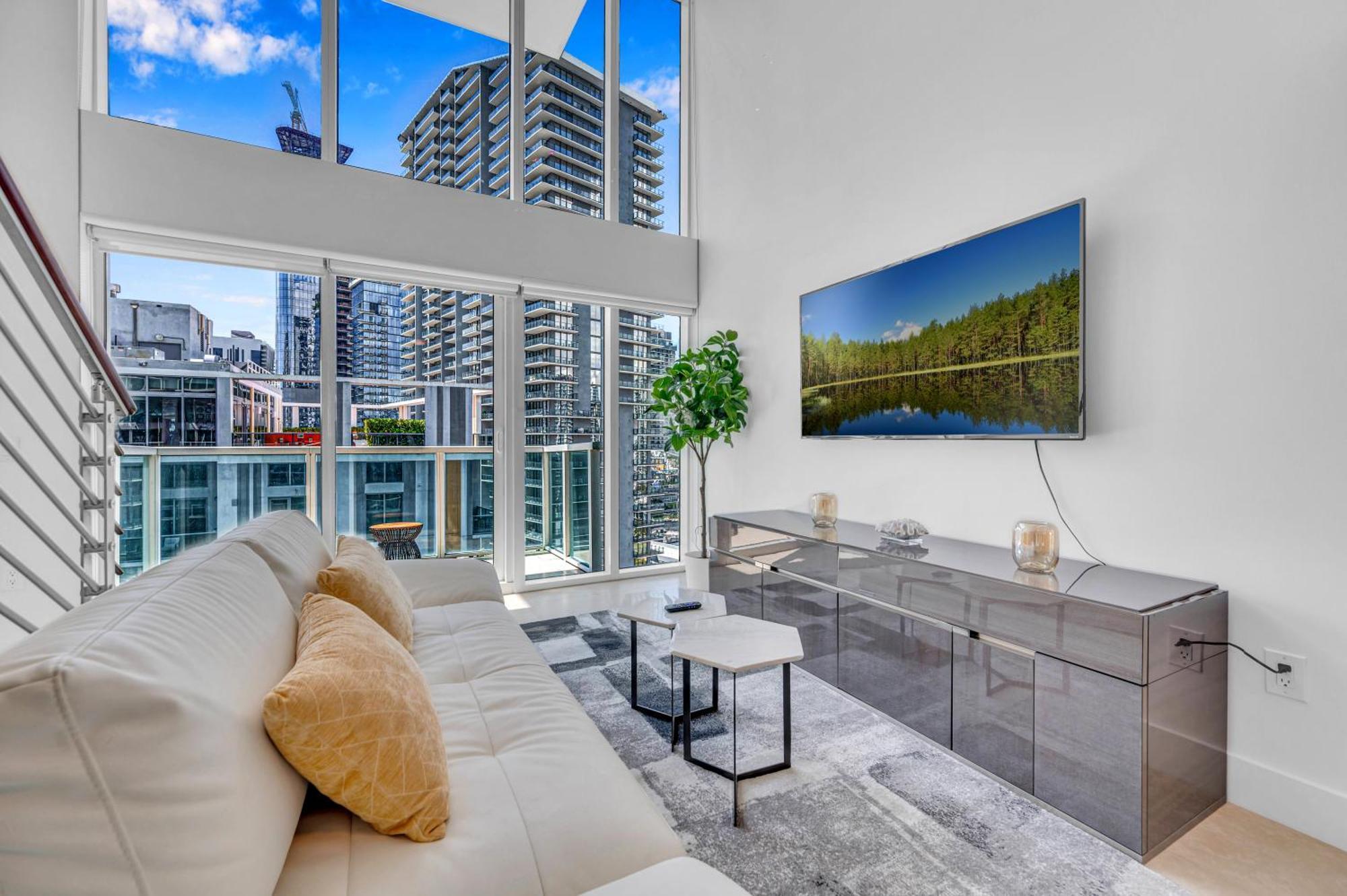 Stunning 1 Bedroom Loft In The Heart Of Brickell Appartement