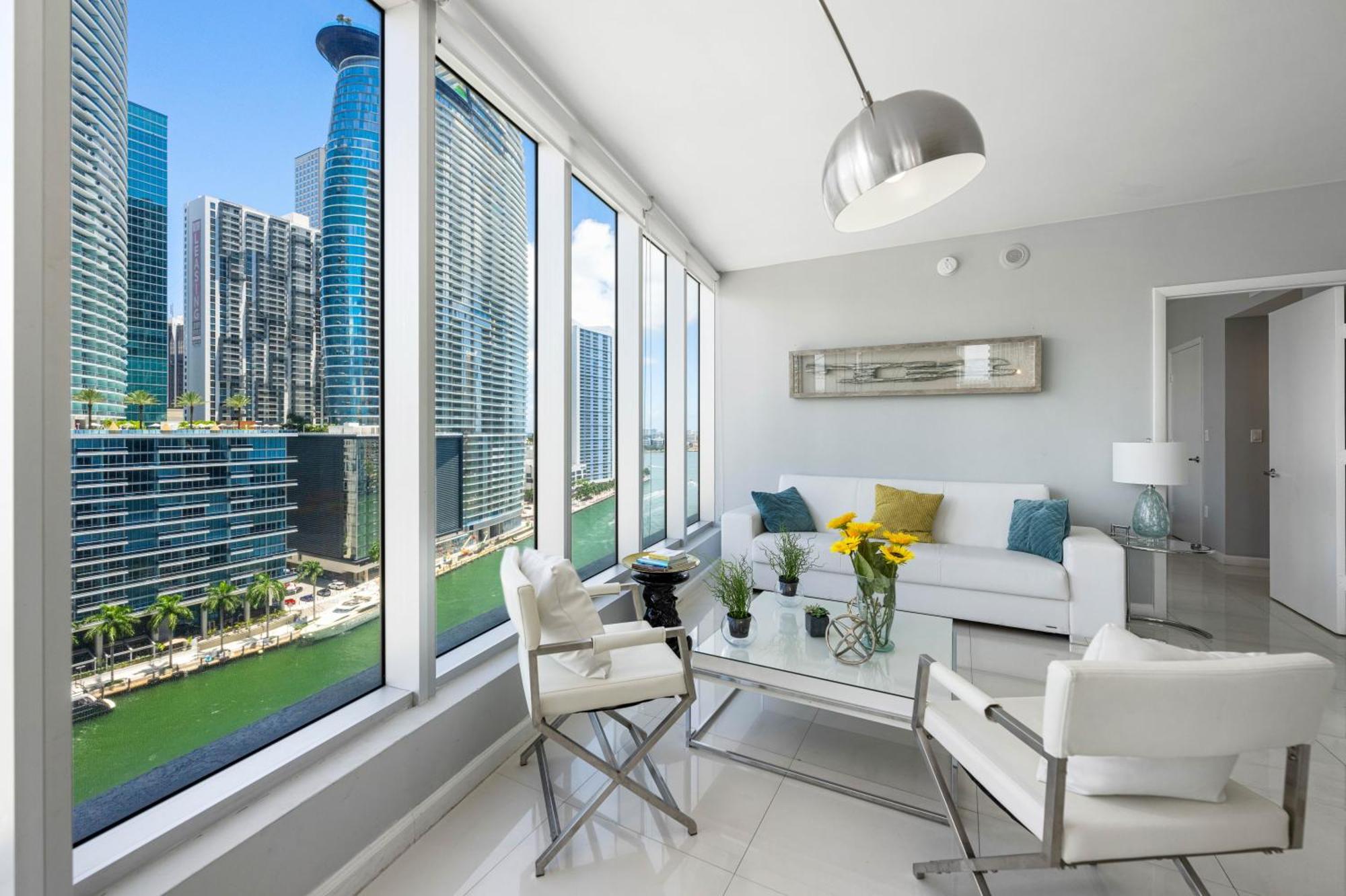Icon Brickell In Downtown 2bd 2ba Aparthotel
