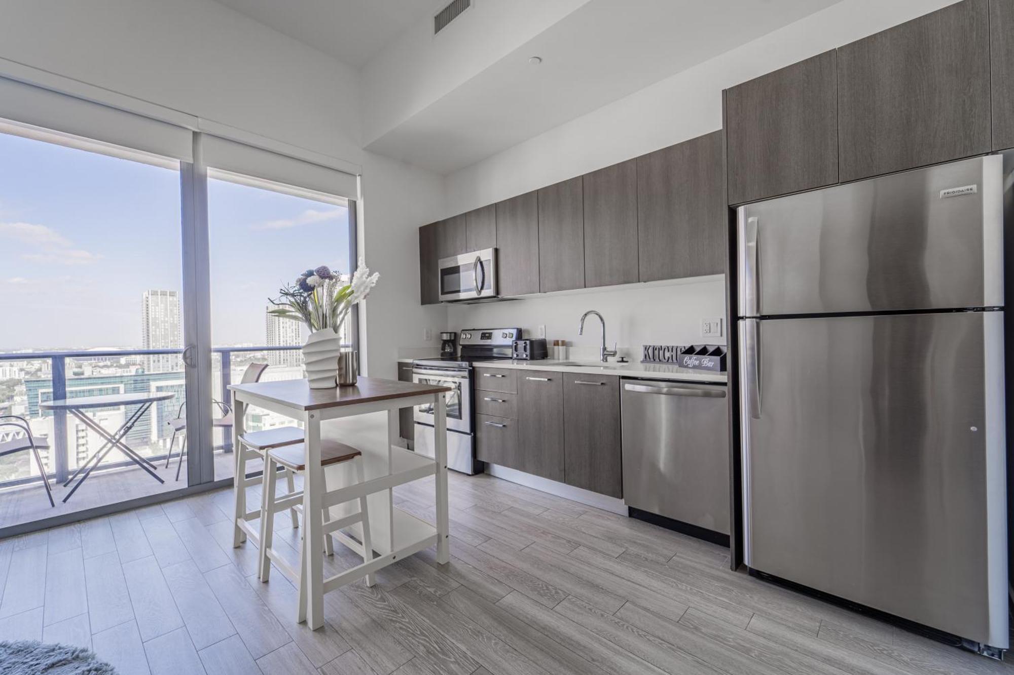 Appartement Tr 2 Bedroom, 1 Bedroom, And With Balconies Miami