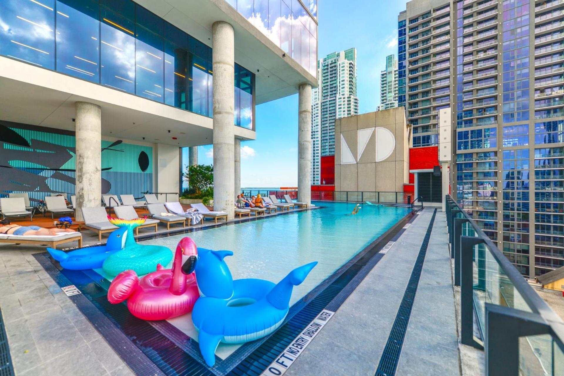 Apartment Studio With Amazing City View At Downtown Miami