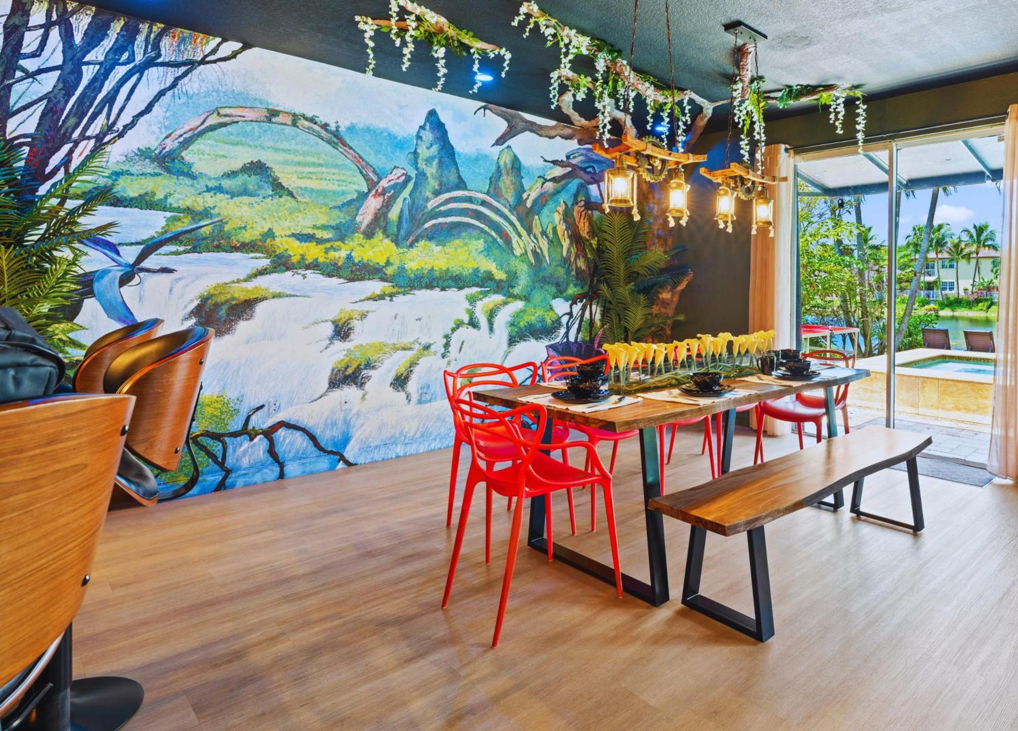 Villa Avatar Luxe 5br W Cinema, Pool, Game & Bbq Miami