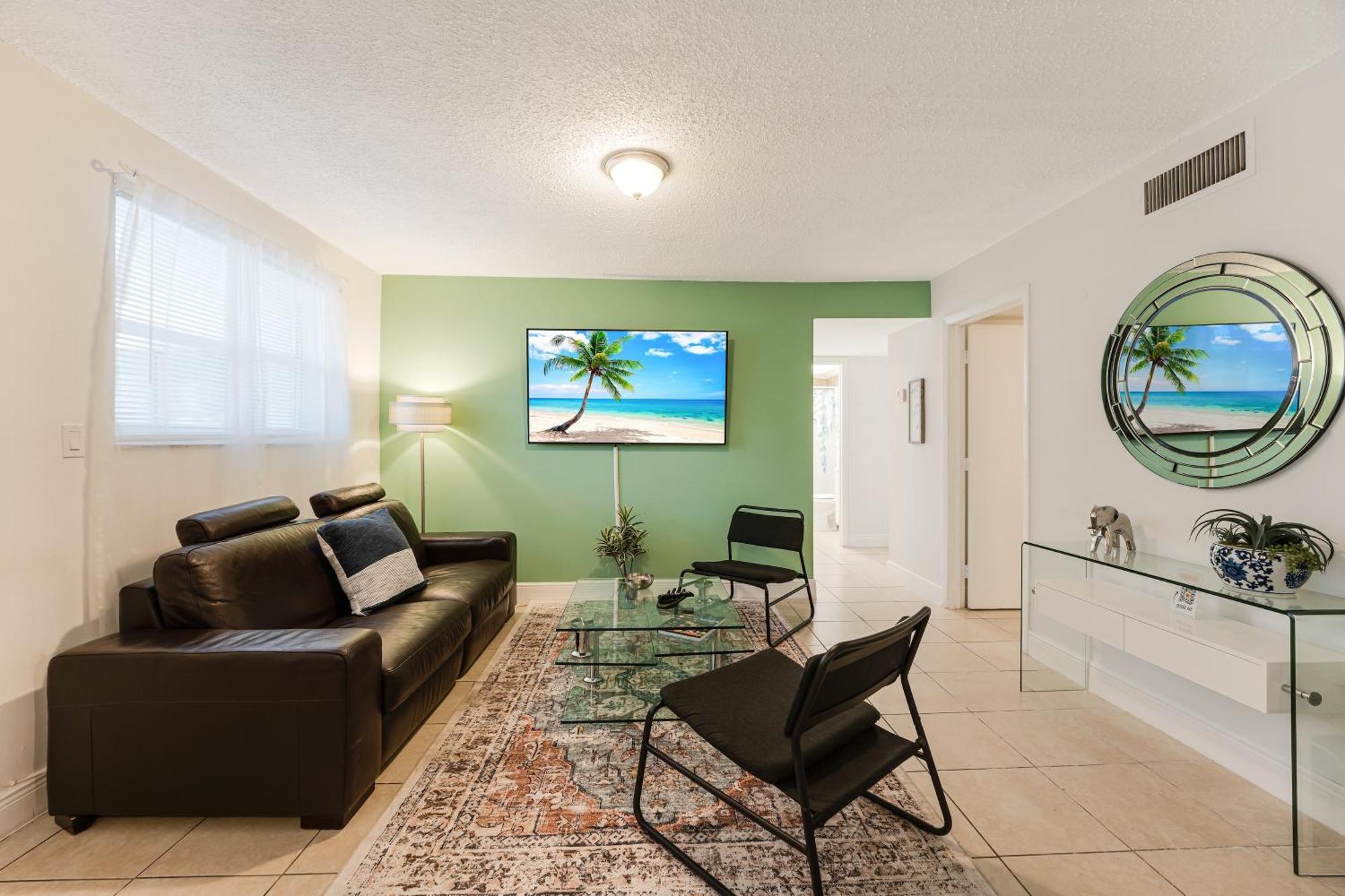 Appartement Spacious 3 Bed Centrally Located In Miami