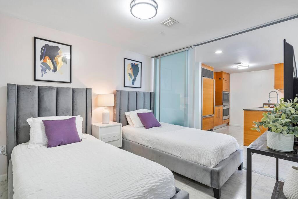 Luxury Waterfront 2 Bdrs At Icon Brickell - W Apartment *