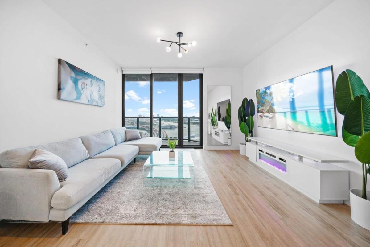 Apartment Ocean View 2 Bedroom Downtown 5 Minutes From Miami