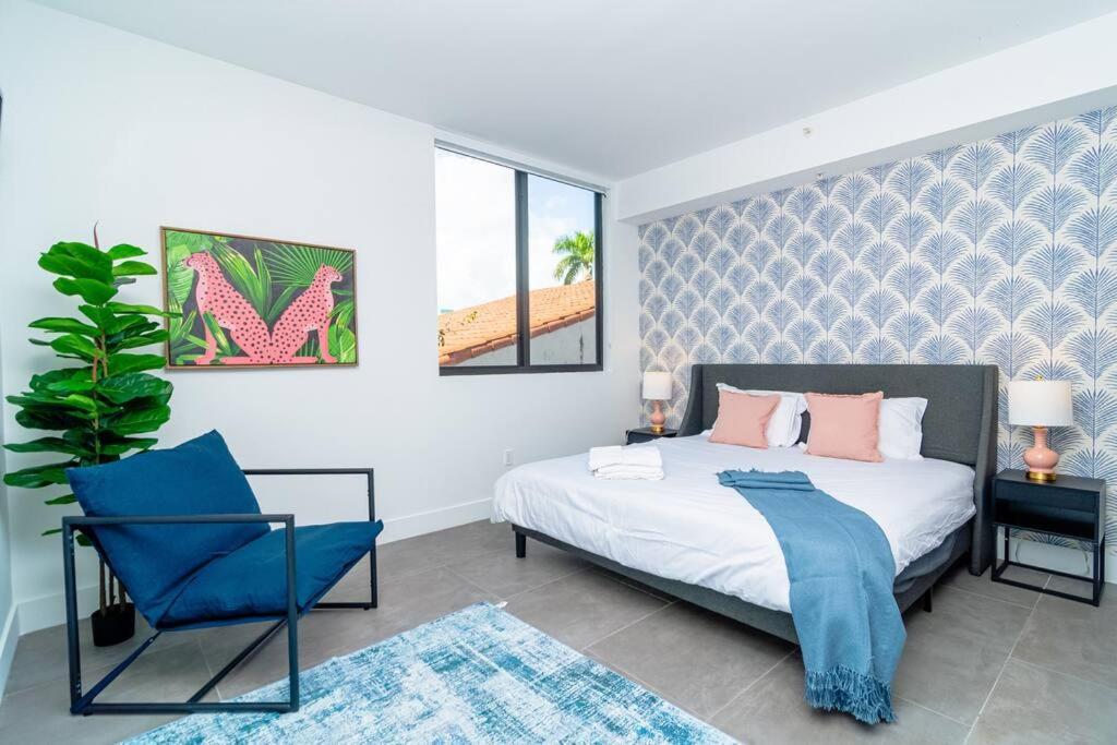 King Bed Brand New Oasis Minutes To Brickell * Miami