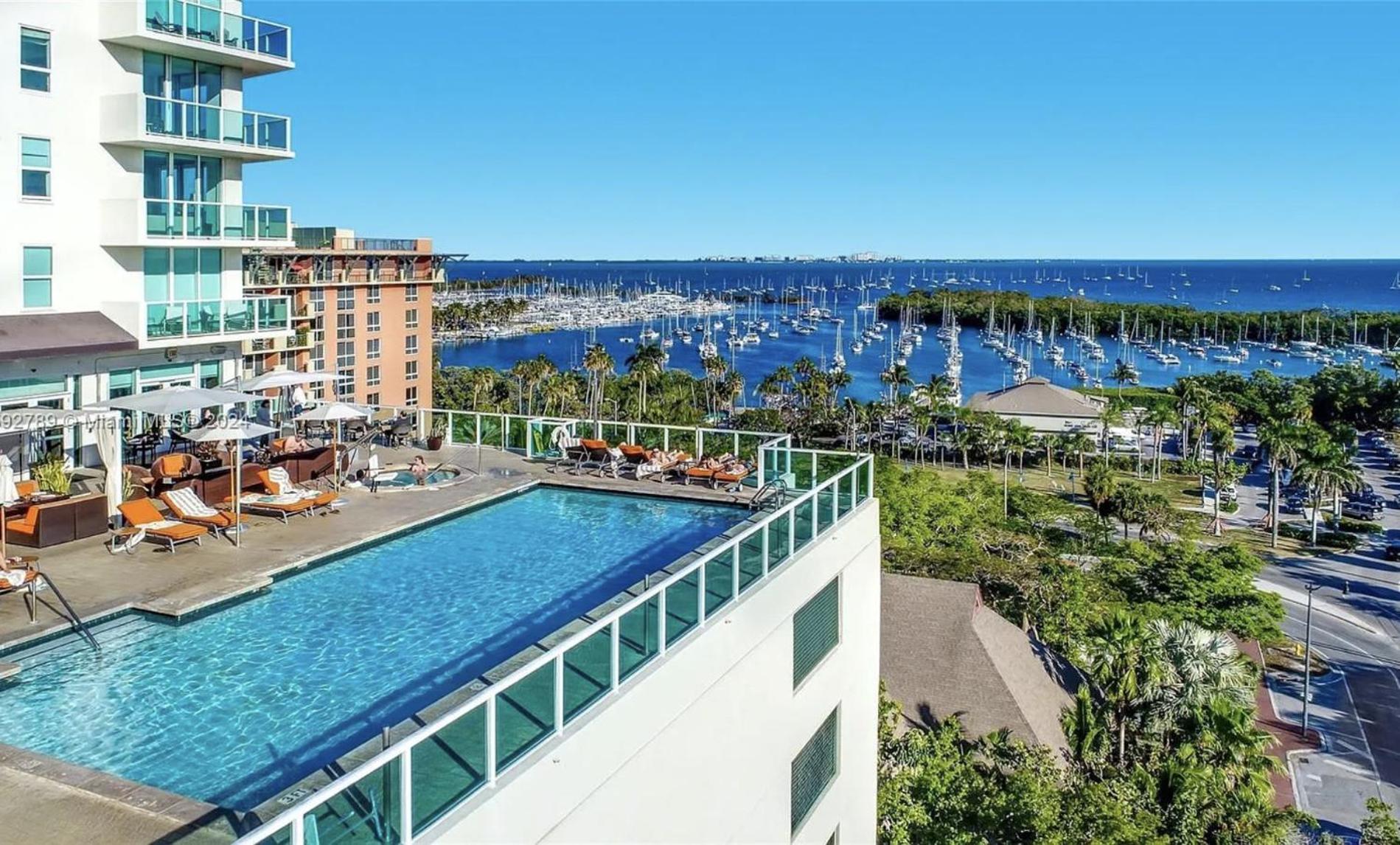 Appartement Balcony Ocean View ! Pool - Wifi - Gym - Parking Miami