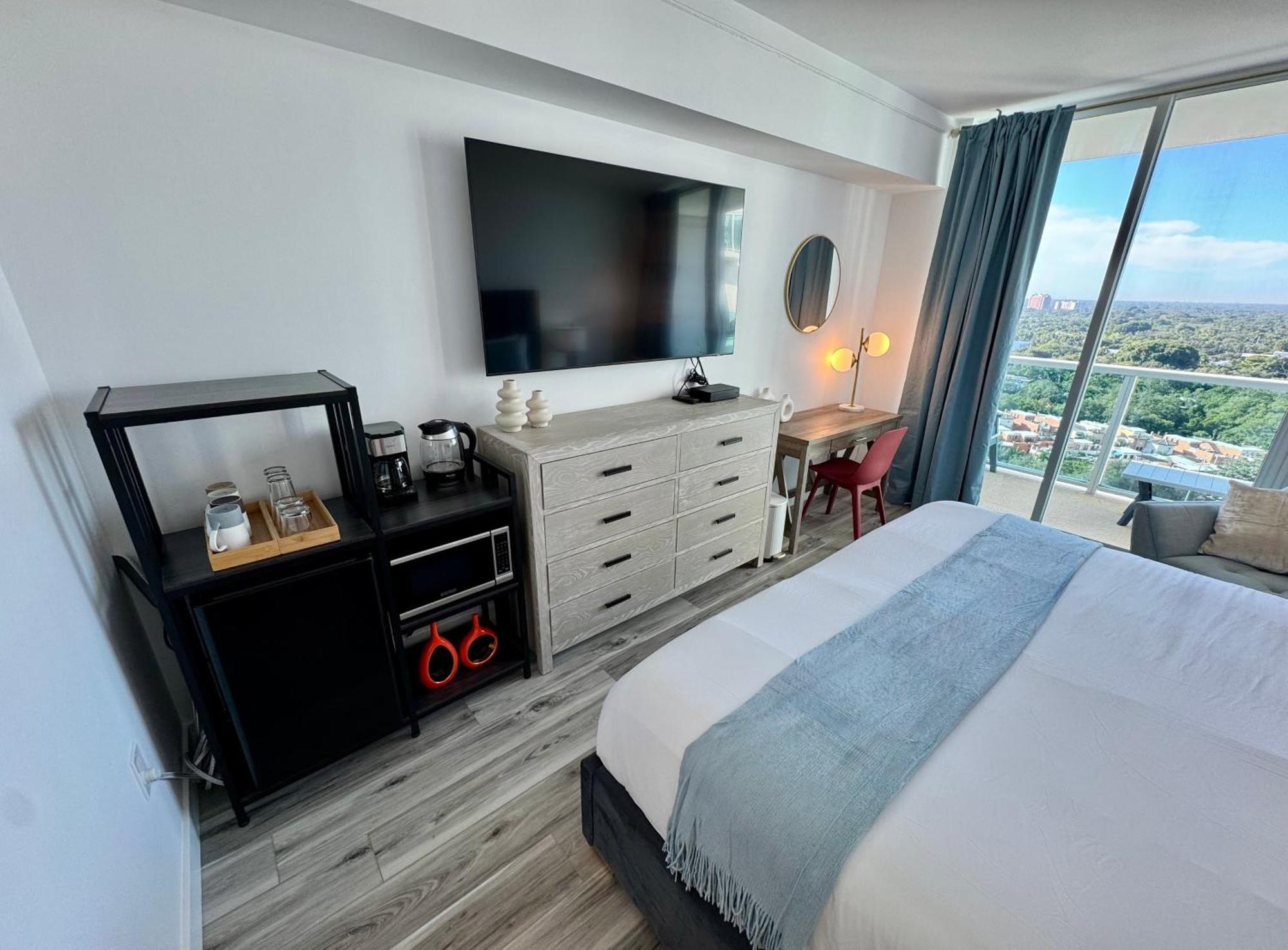 Appartement Balcony Ocean View ! Pool - Wifi - Gym - Parking Miami