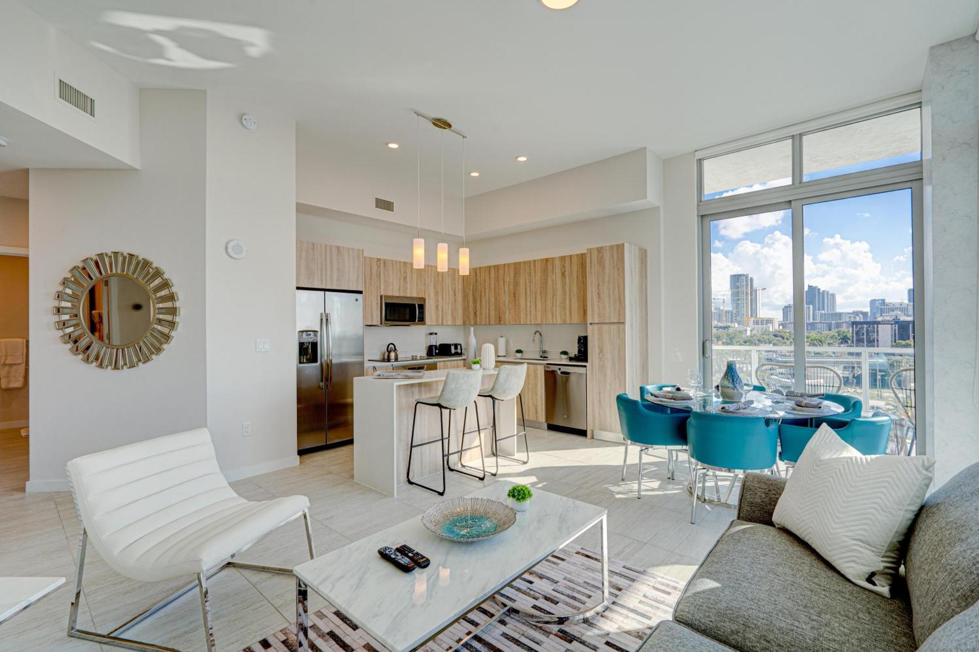 Apartment 3900-602lg Design District, 2 Bedrooms & 2 Bathrooms *