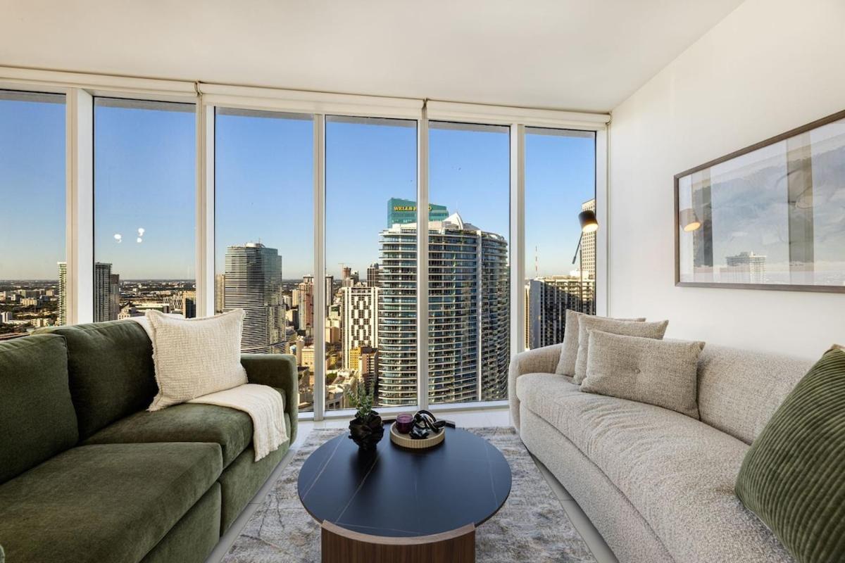 Sky High Penthouse Corner 2br 2ba Icon Brickell * Miami