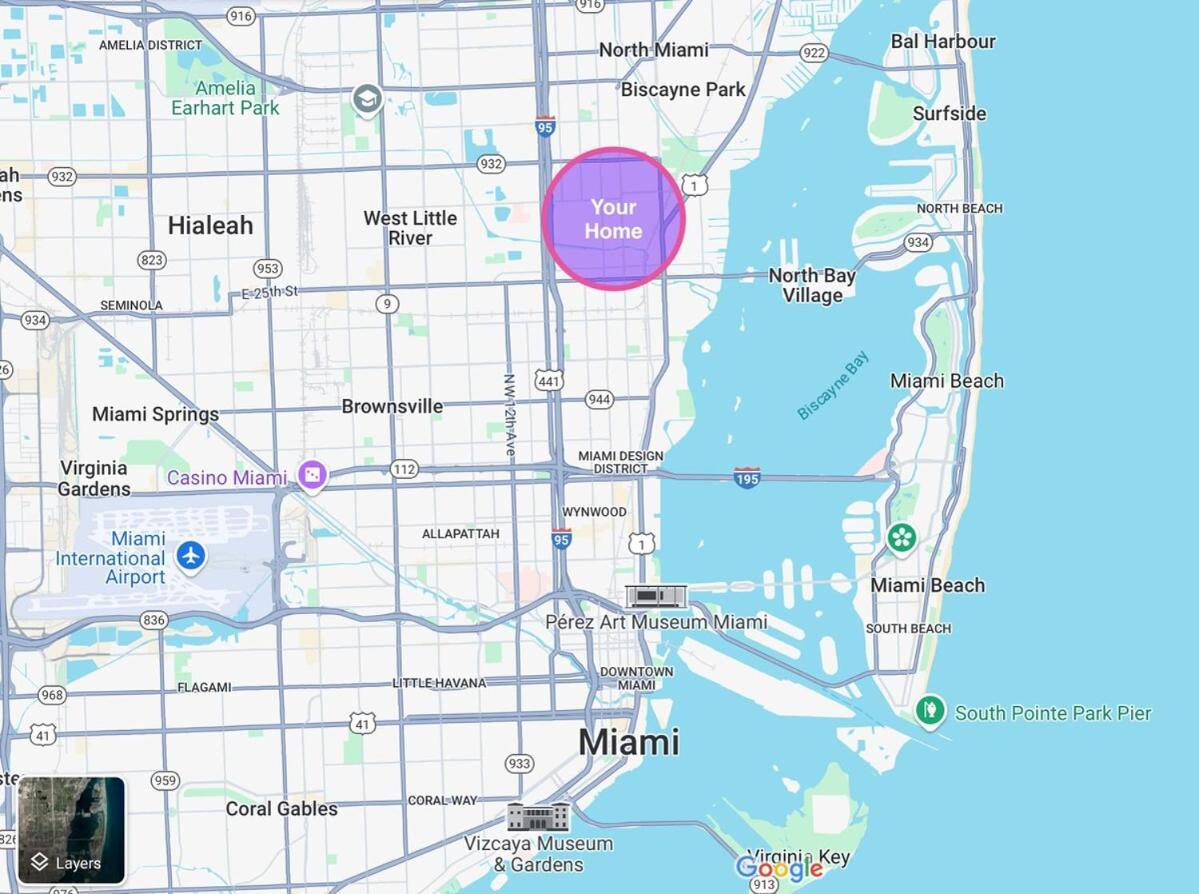 10 Min From Wynwood, Tropical Oasis W Heated Pool