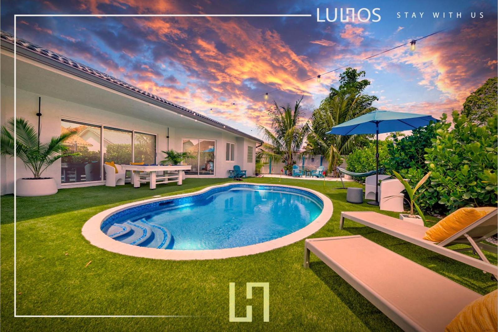 Holiday home Breezy Oasis With Pooltable, Heated Pool, Golf & Gazeebo L29 Miami