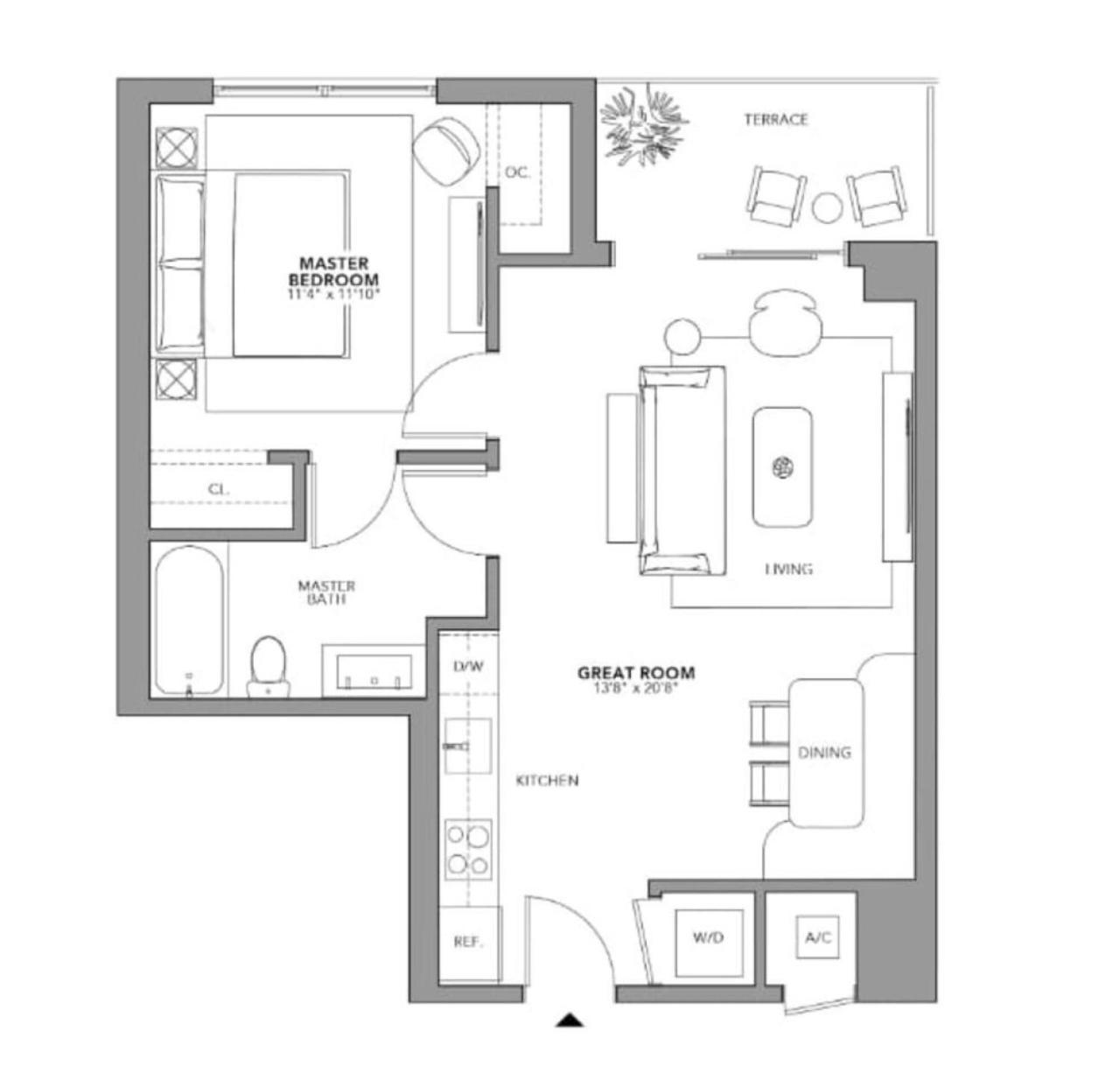 Apartment Pool Gym Working Heart Of Downtown