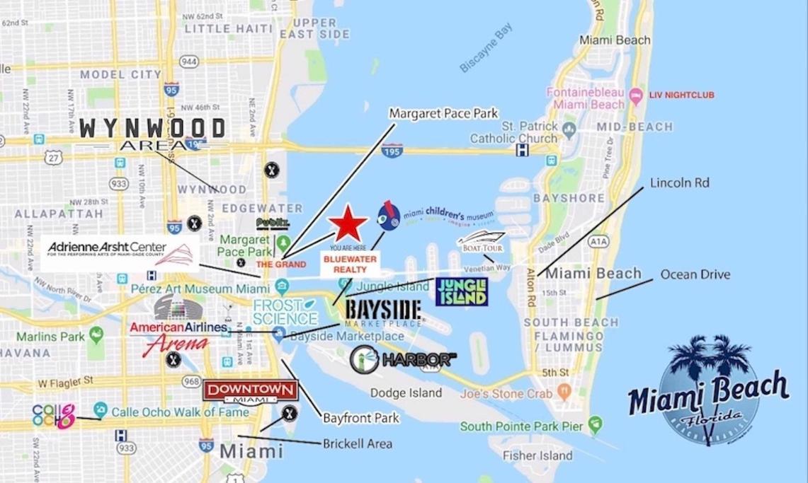 Vibes! Biscayne Bay Water And Park Views! *