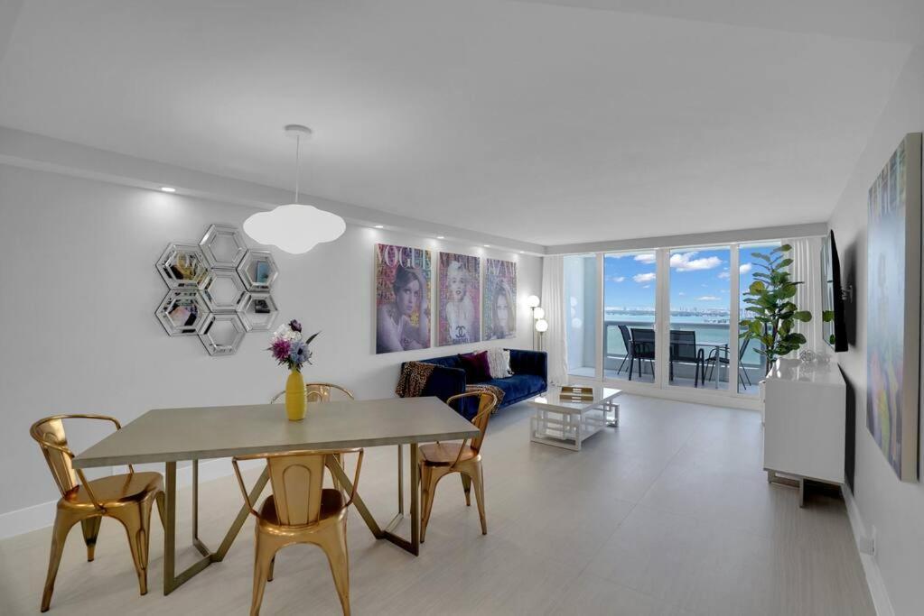 Cloud Nine! Direct Water Views Of Bay & Ocean! * Miami