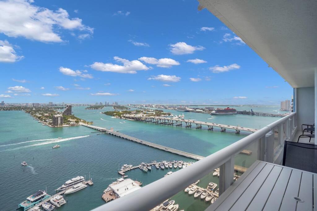 Cloud Nine! Direct Water Views Of Bay & Ocean! Miami