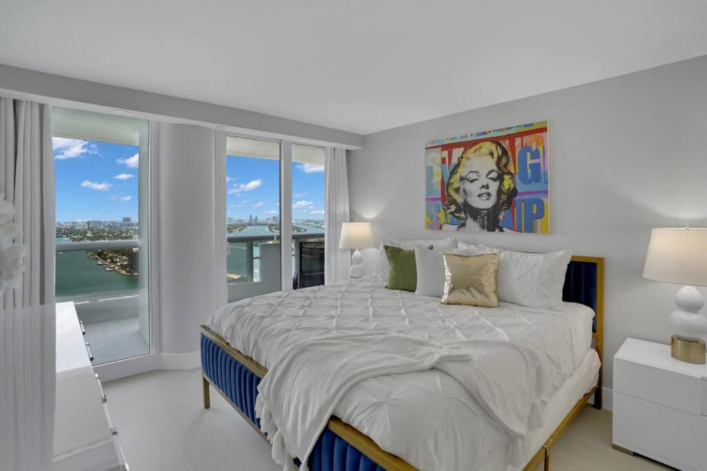 Cloud Nine! Direct Water Views Of Bay & Ocean! * Miami