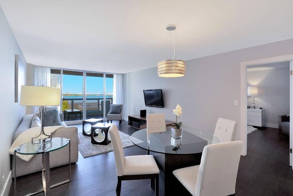 Vibes! Biscayne Bay Water And Park Views! Apartment *