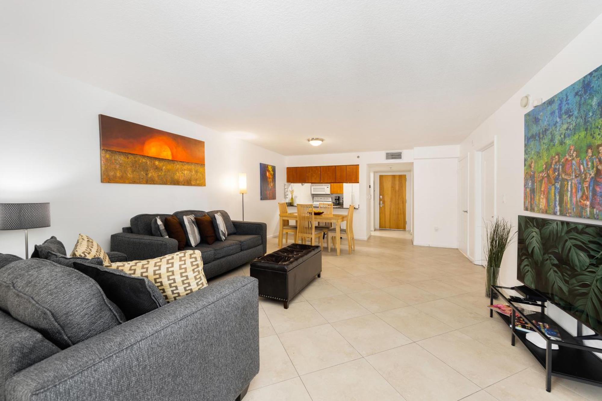 Apartment Luxury 1bd In Downtown Brickell Free Parking