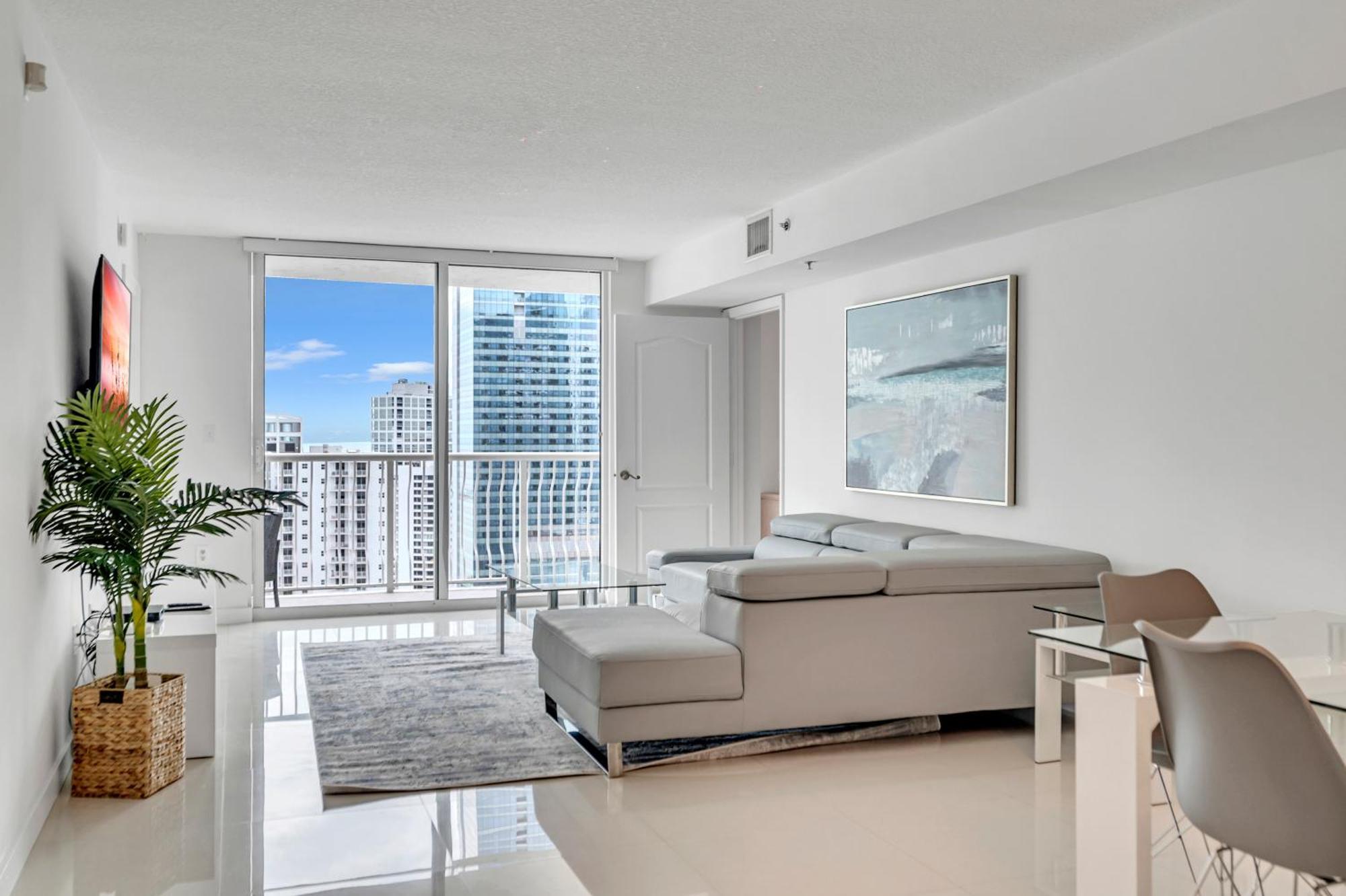 Brickell - Panoramic Views - Free Parking Apartment Miami
