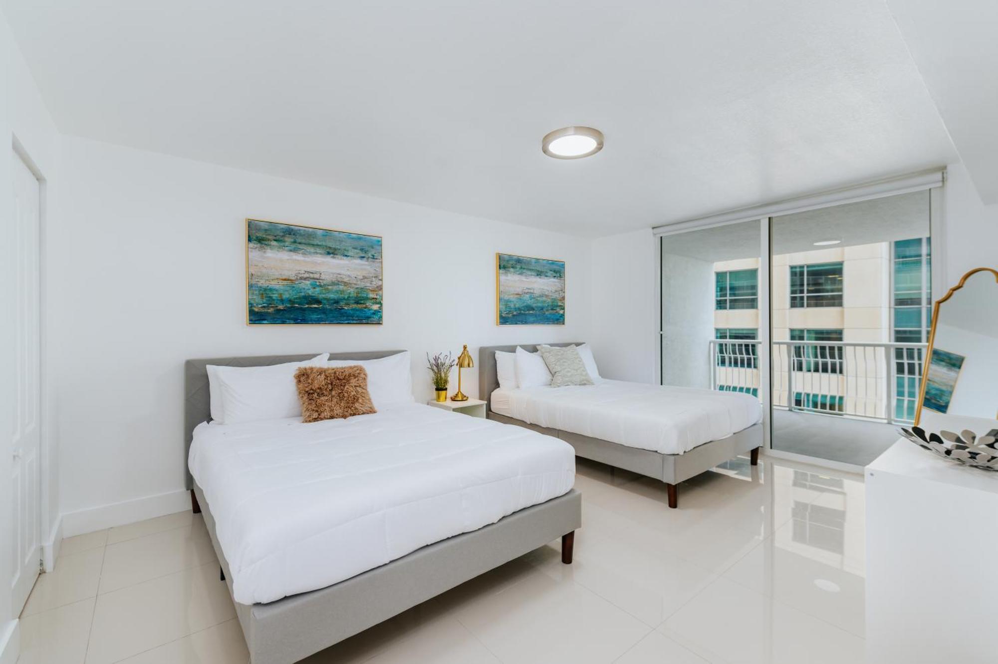 Amazing 2 Bedroom At Brickell, Free Parking Appartement Miami