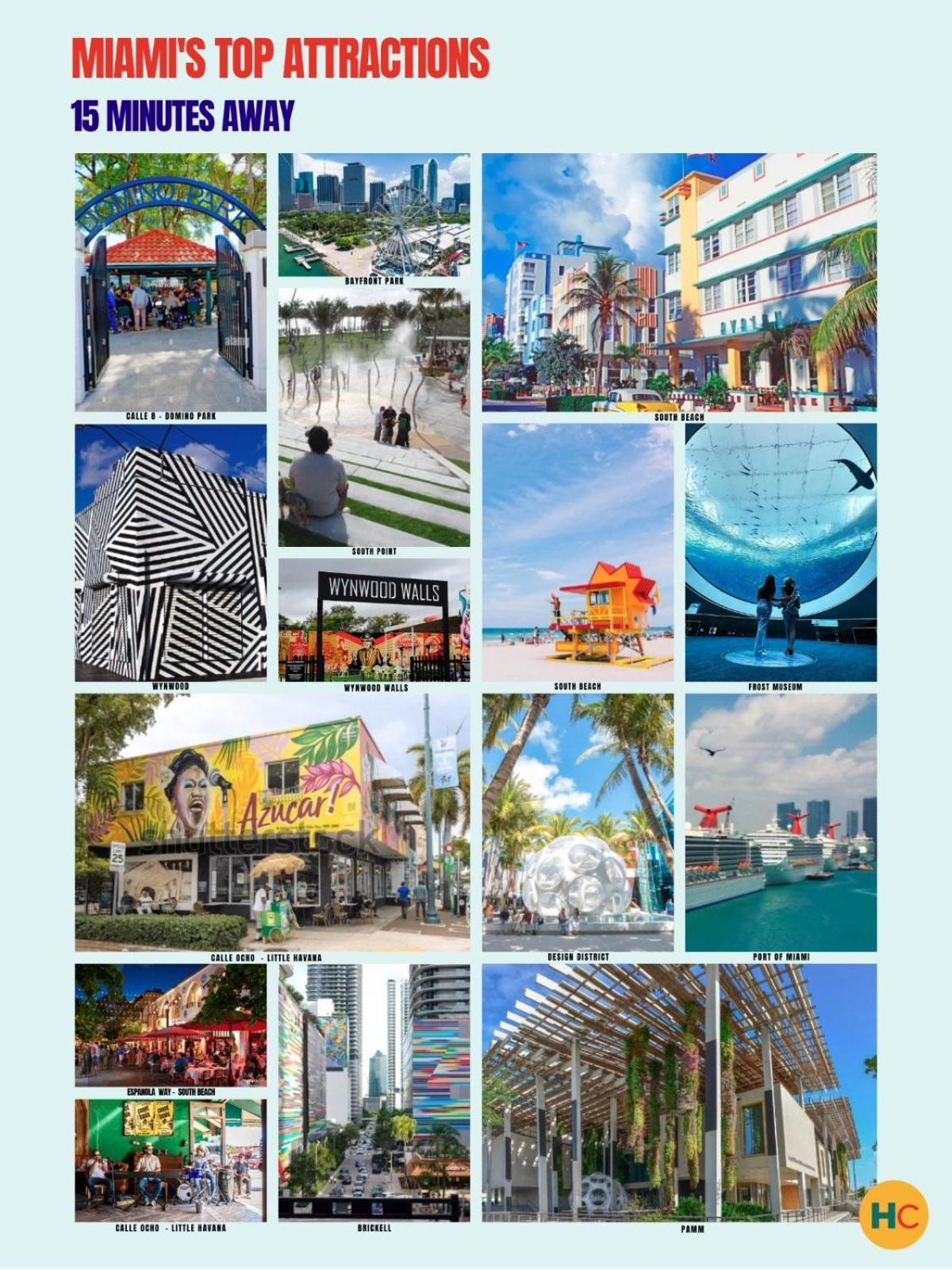 Apartment Vibrant 1 Bedr Oom Getaway Close To Brickell