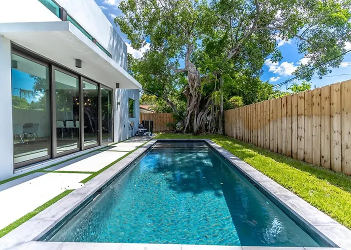 Lux Villa With Pool, Wynwood House By Rovetravel