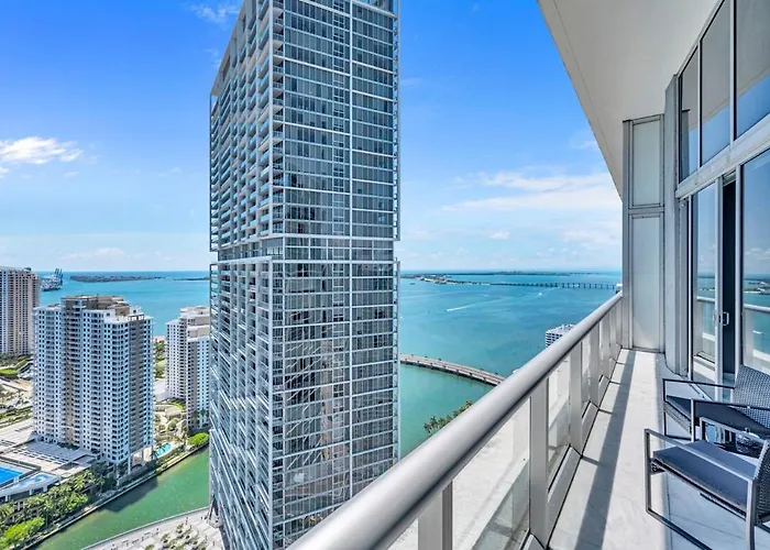 Stunning 40Th Floor High Ceiling Condo Icon Brickell With Spa Access